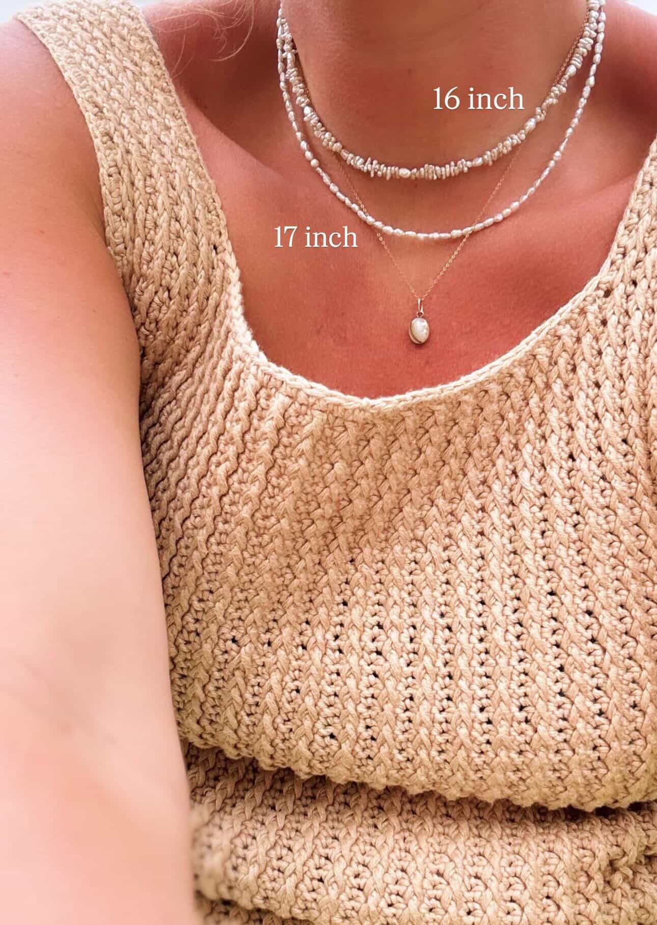 Blue Turquoise Saucer/Freshwater Pearl Choker