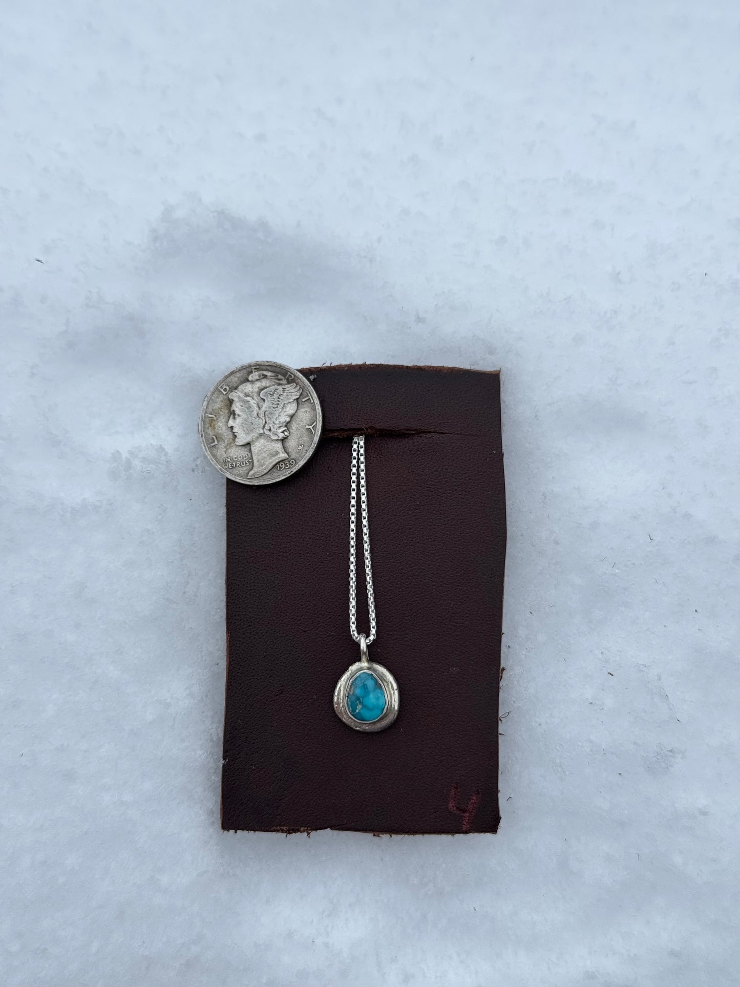 Blue Ridge Turquoise Charm Necklace #4