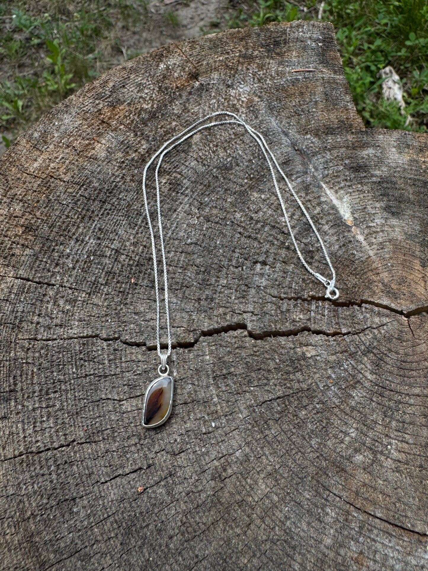 Agate Charm Necklace #2