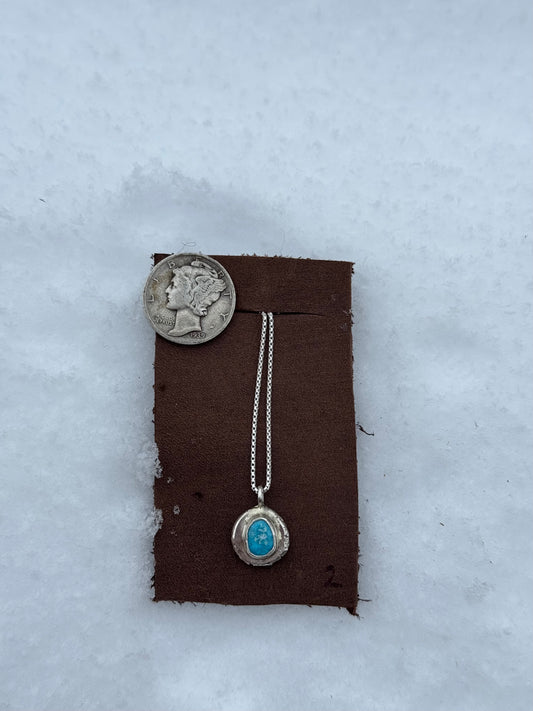 Blue Ridge Turquoise Charm Necklace #2