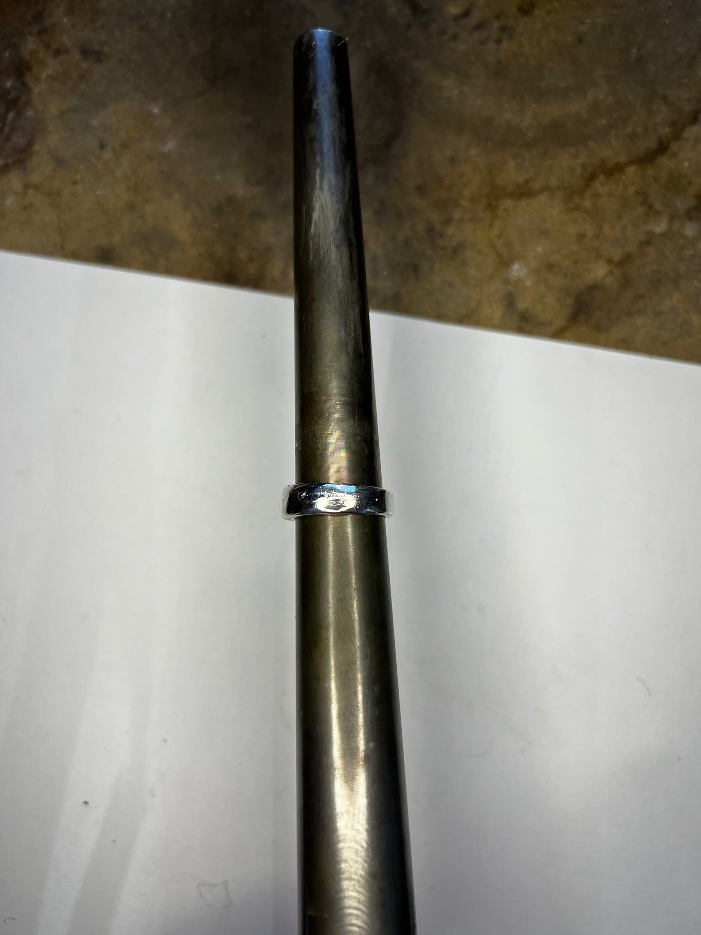 Sand casted band  Sz 7-1/2