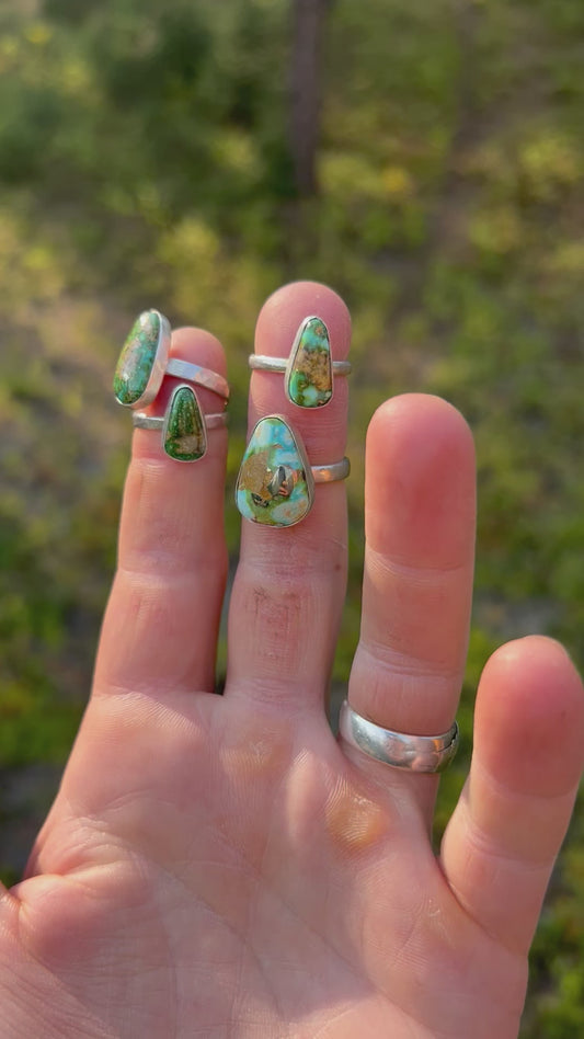 Sonoran Gold Turquoise Rings